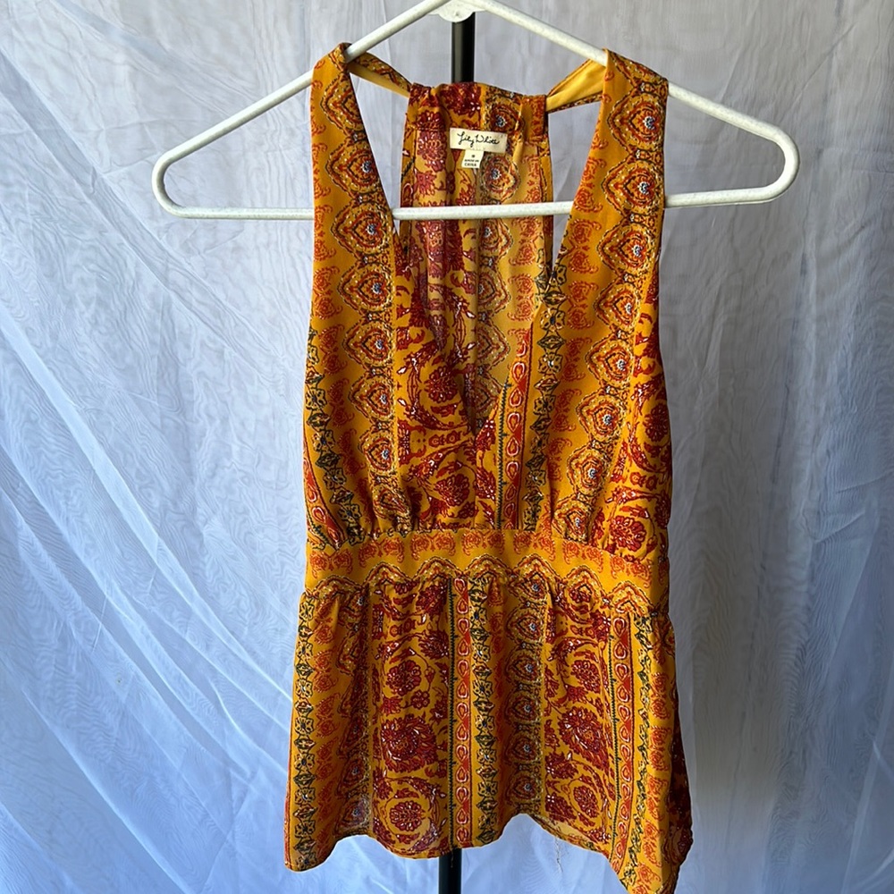 Women’s Orange Tank Top